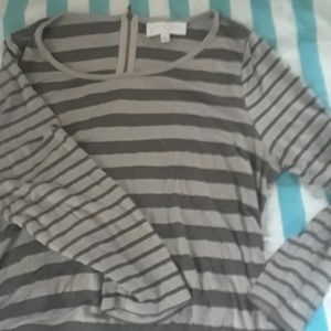 Striped Maternity Blouse